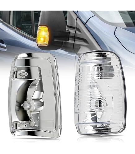 Amazon.com: Convitex Passenger Mirror Light Cover for Ford Transit